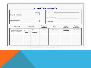 Opciones estrategicas