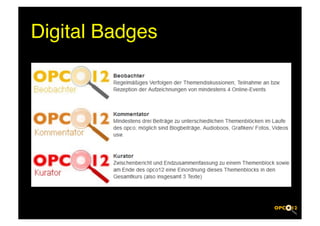 Digital Badges!
 
