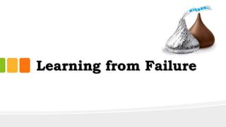 Learning from Failure
 