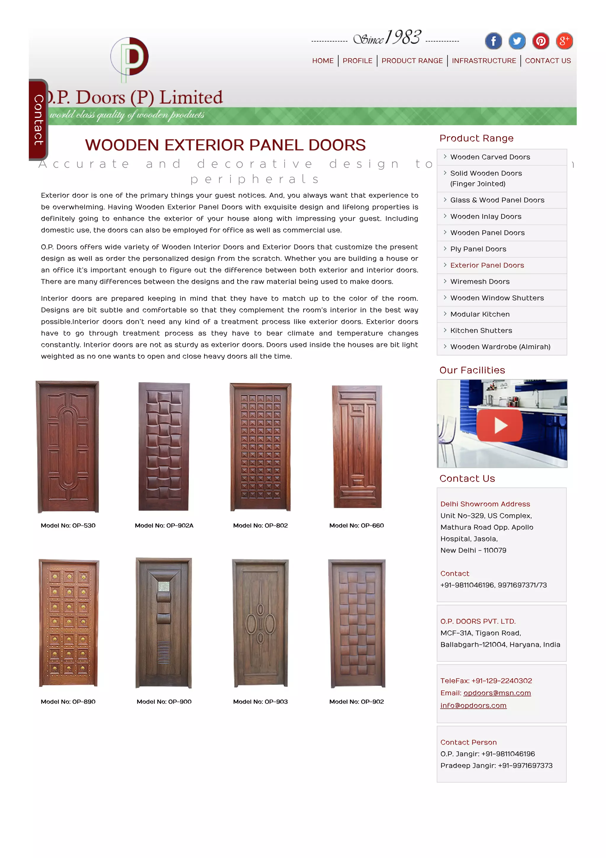 Solid Wood Doors | PDF