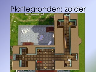 Plattegronden: zolder
 