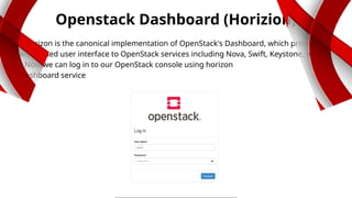 Comprehensive Introduction to OpenStack Cloud Platform and Its Core ...