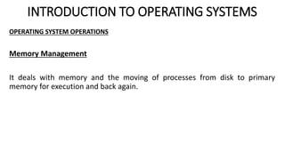 OpeatingSystemPPT | PPTX
