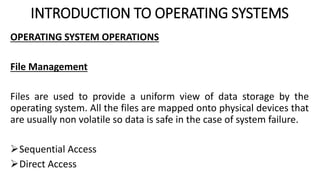 Operational File OpeatingSystemPPT | PPTX
