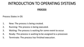 OpeatingSystemPPT | PPTX