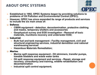 Opec Systems OPEC (Organization of Petroleum Exporting Countries) | PPTX