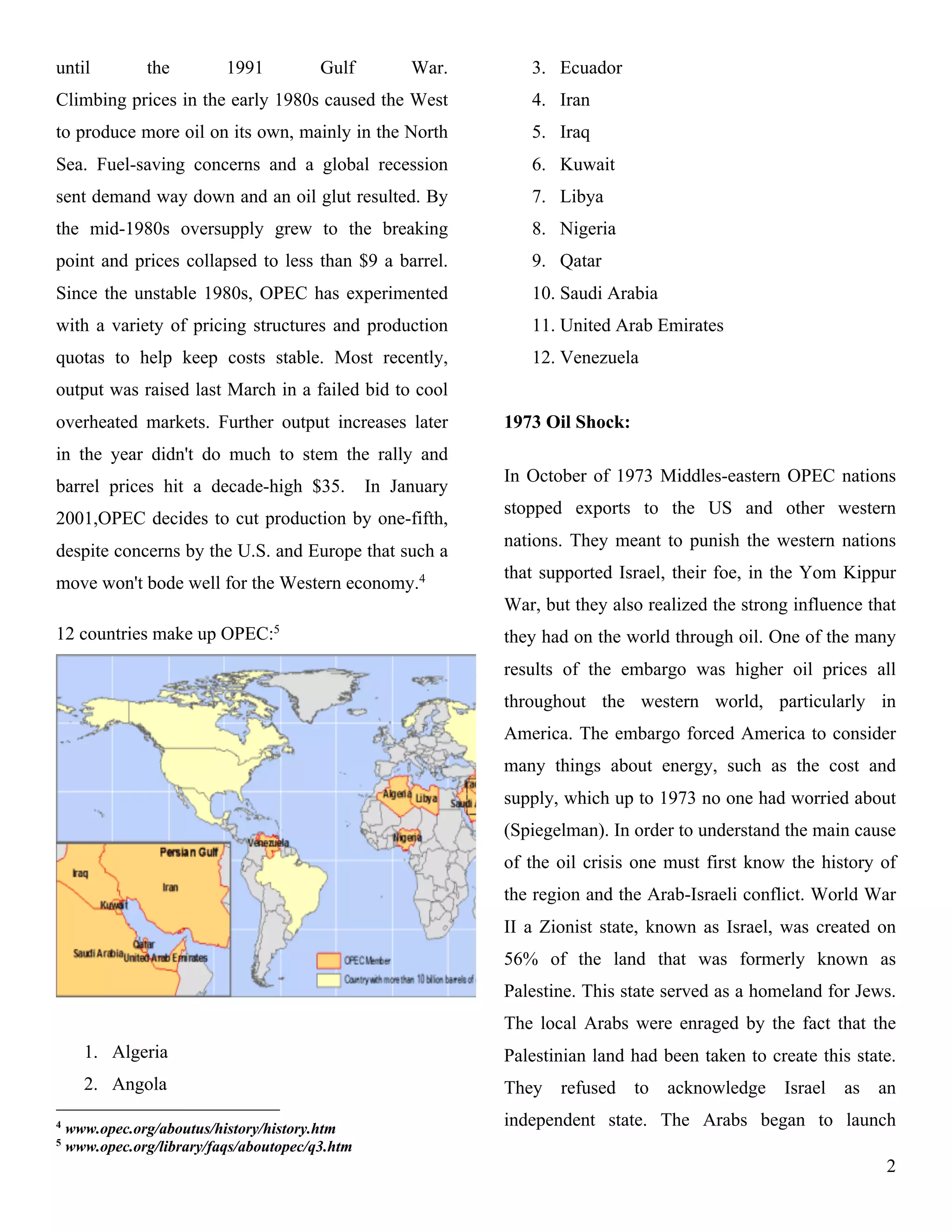Opec - A Compilation document | PDF | Free Download