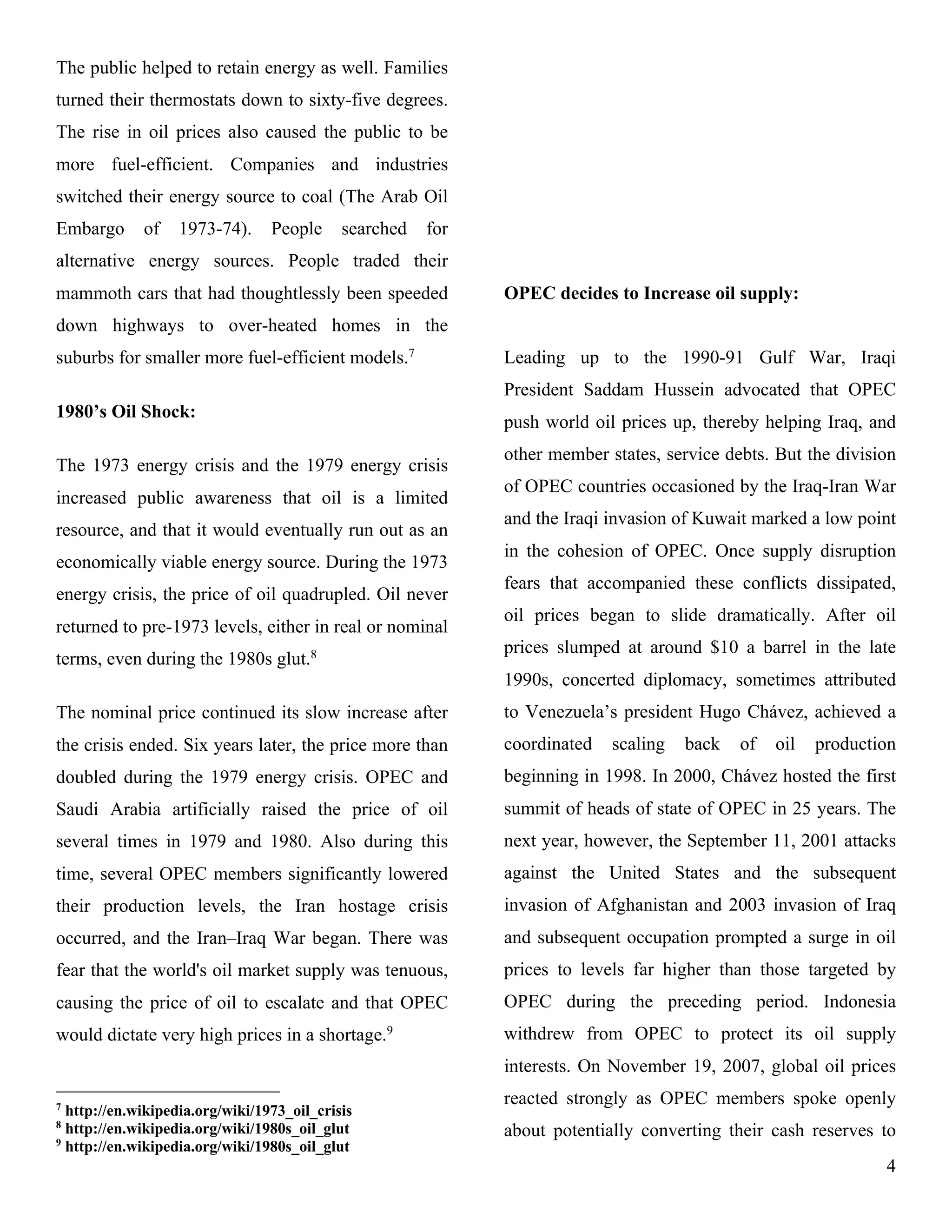 Opec - A Compilation document | PDF | Free Download