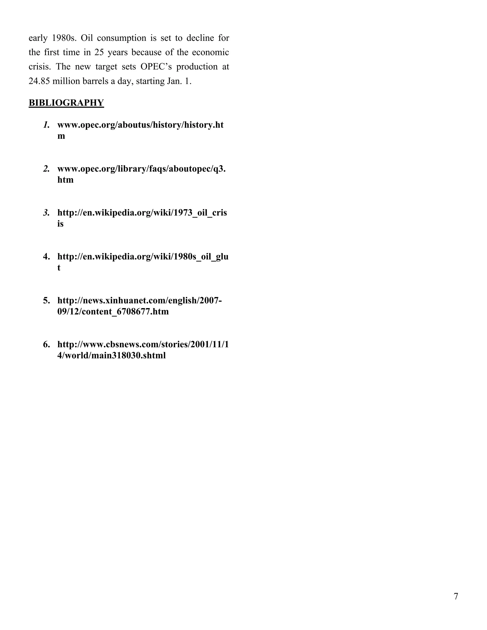 Opec - A Compilation document | PDF | Free Download
