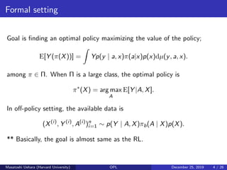 Off Policy Algorithm Off policy learning | PDF