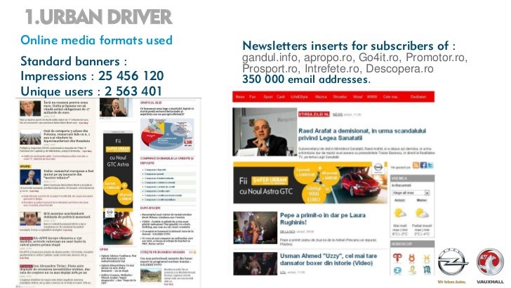 Opel Urban Driver In Bucharest