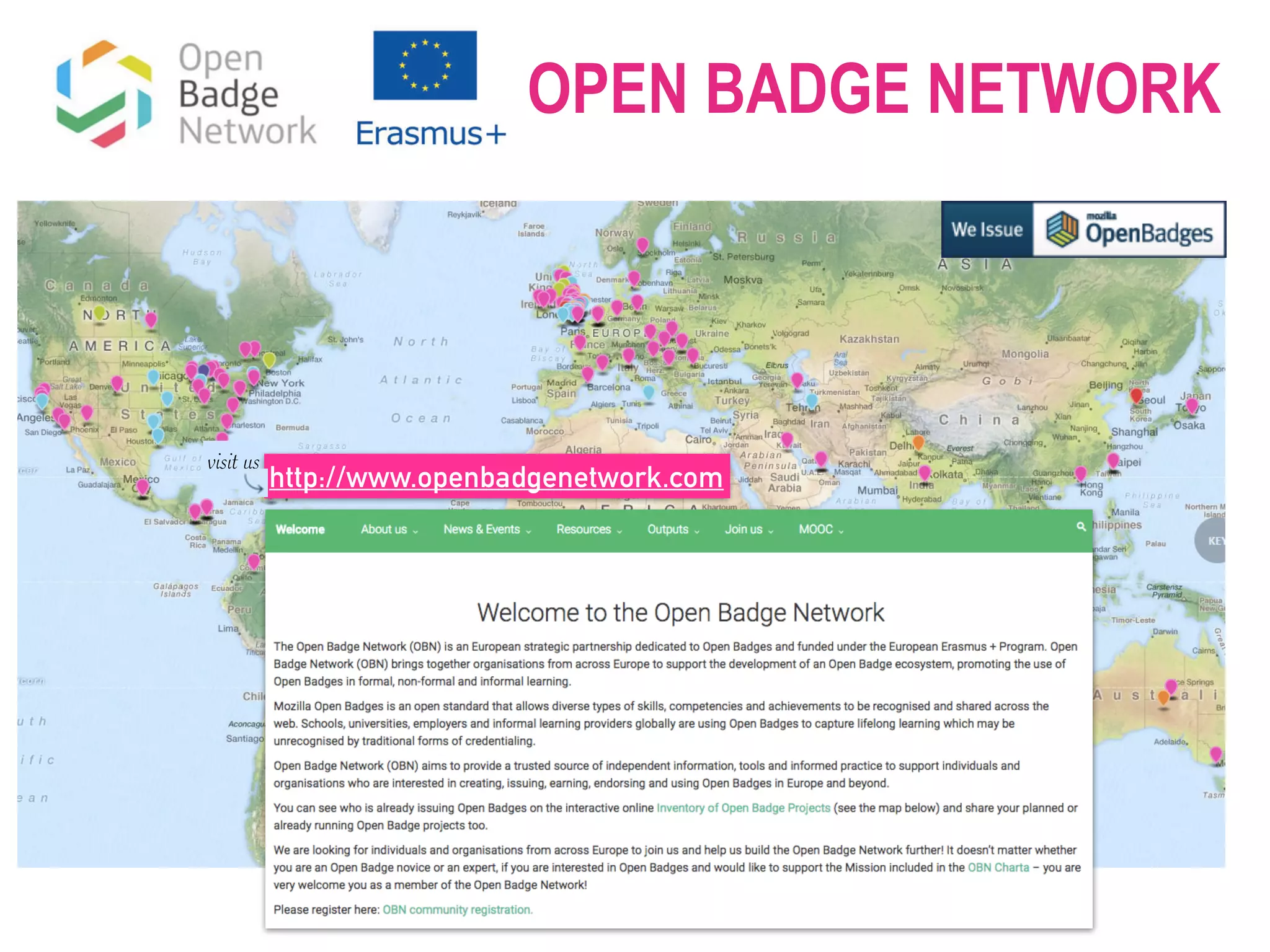 OPEN BADGE NETWORK
visit us
http://www.openbadgenetwork.com
 