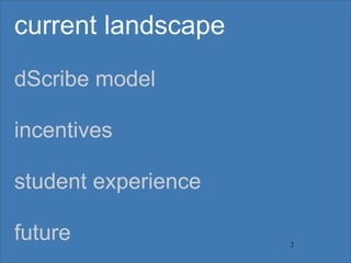dScribing: Initial Reflections on Student-Centric OCW Publishing