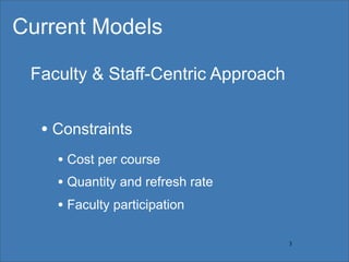dScribing: Initial Reflections on Student-Centric OCW Publishing