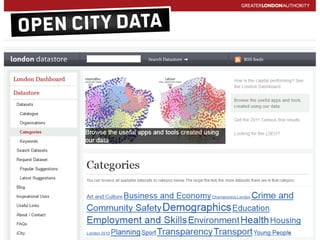 Open City Data & Open Culture Data