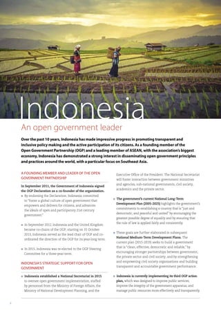 Open government review of Indonesia | PDF