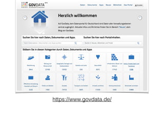 https://www.govdata.de/
 