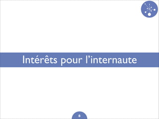 Intérêts pour l’internaute



            8
 