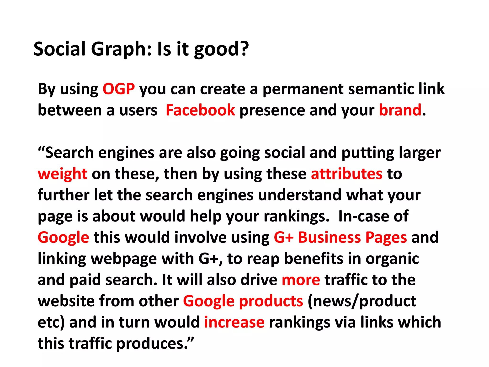 Open Graph Protocol | PPTX