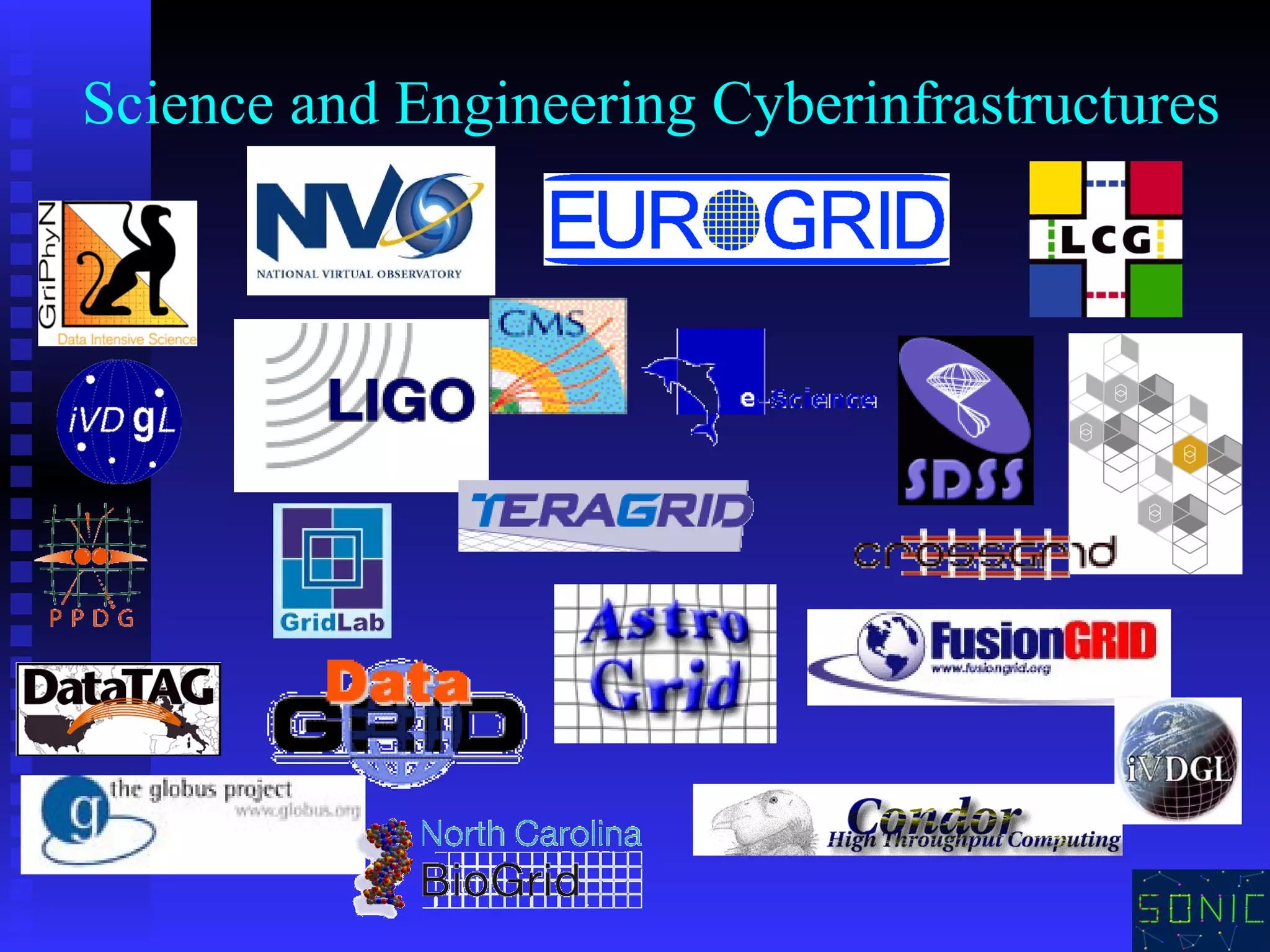 Science and Engineering Cyberinfrastructures 