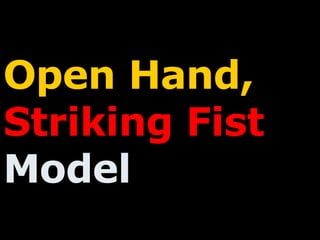 Open Hand, Striking Fist  Model 