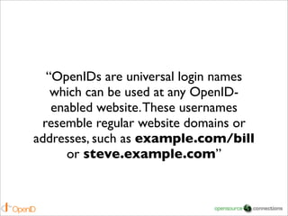 Open Id