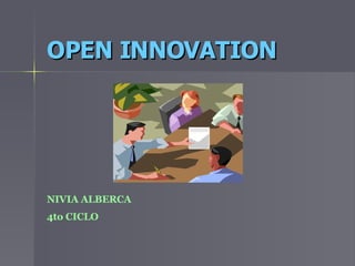 OPEN INNOVATION   NIVIA ALBERCA 4to CICLO 
