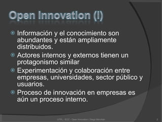 Open innovation Slide 2