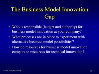 Open Innovation Seminar 2008 - Brazil - Henry Chesbrough