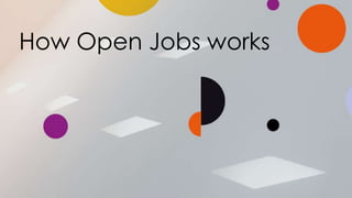 How Open Jobs works
 