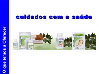 cuidados com a saúde O que temos a Oferecer 