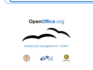 Open Office Writer - Tutorial