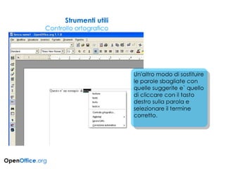 Open Office Writer - Tutorial | PDF