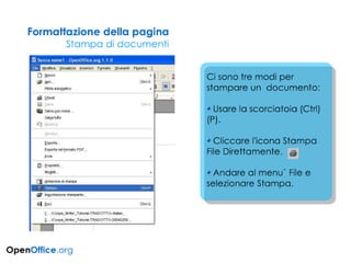 Open Office Writer - Tutorial | PDF