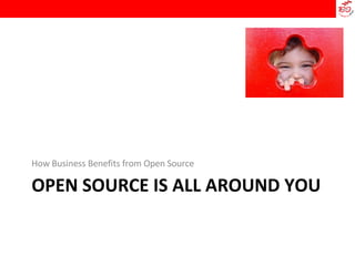 OPEN SOURCE IS ALL AROUND YOU How Business Benefits from Open Source  