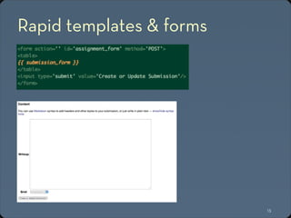 Supporting studio-based design courses with django-courseapp