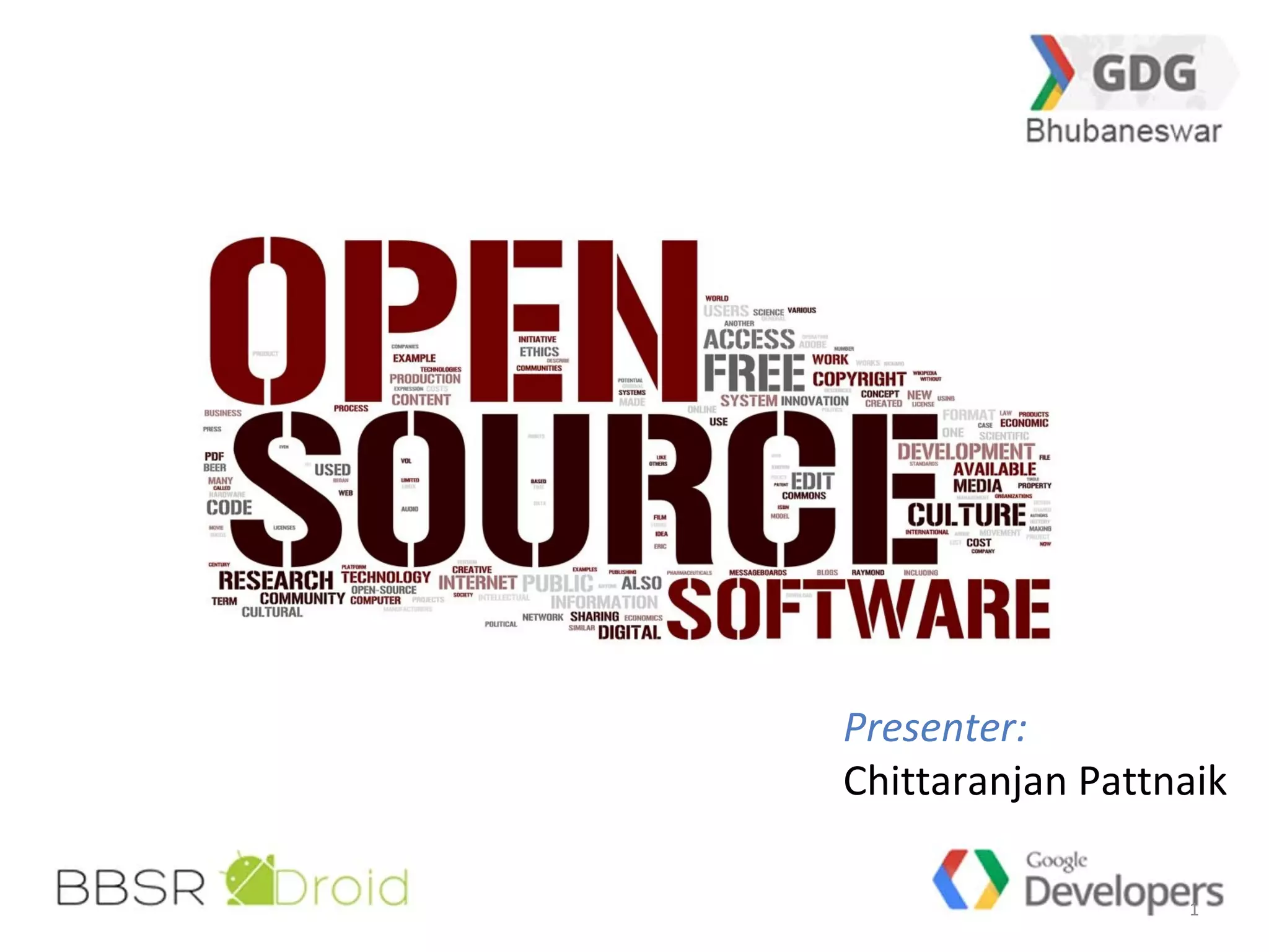 1
Presenter:
Chittaranjan Pattnaik
 