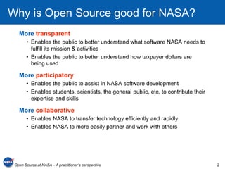 2011 NASA Open Source Summit - Terry Fong
