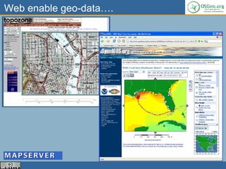 Web enable geo-data…. 