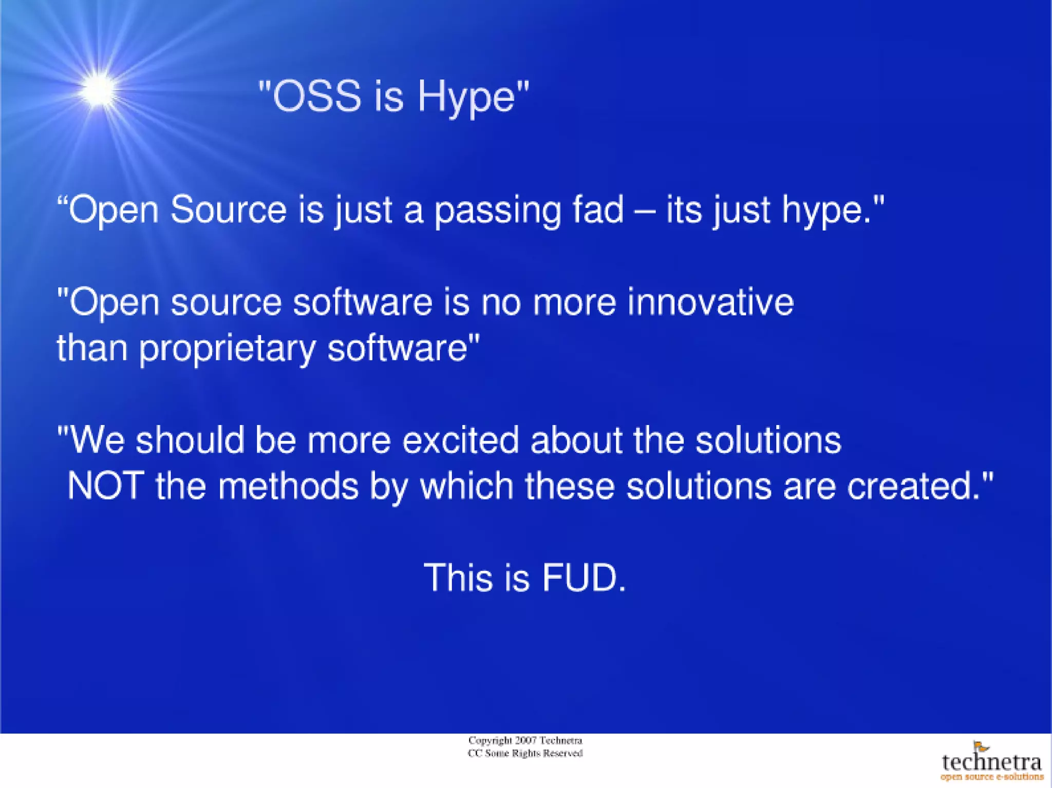 Open Source - Hip not Hype