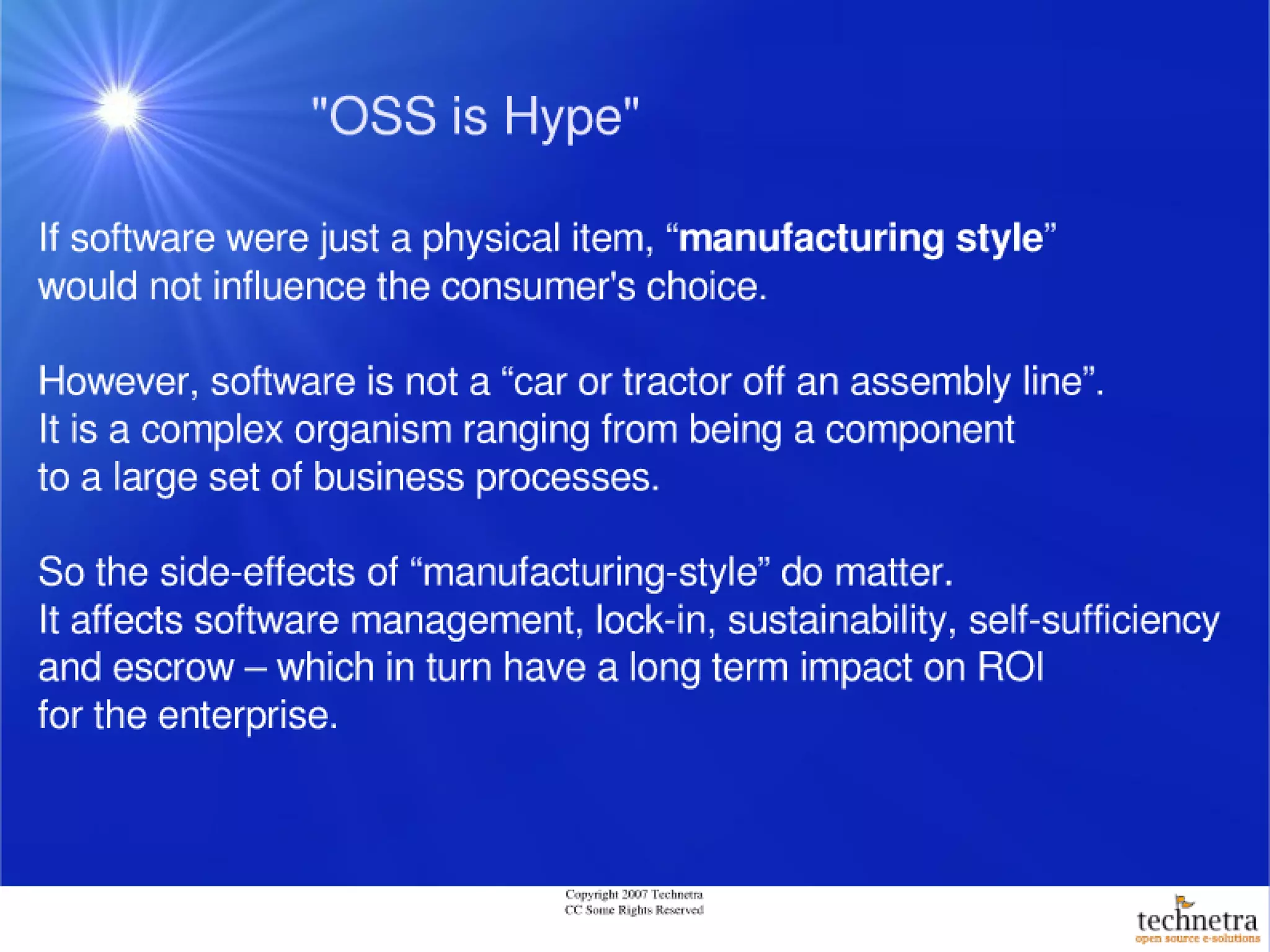 Open Source - Hip not Hype