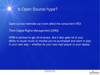 Open Source - Hip not Hype