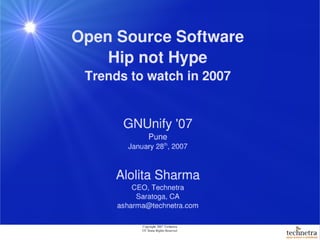 Open Source - Hip not Hype