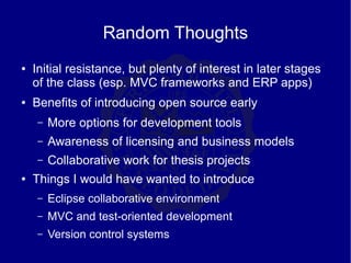 Open Source In Education