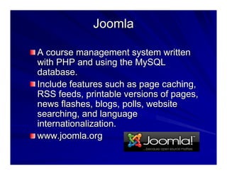 Open Source in Higher Education