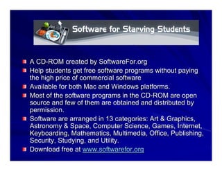 Open Source in Higher Education