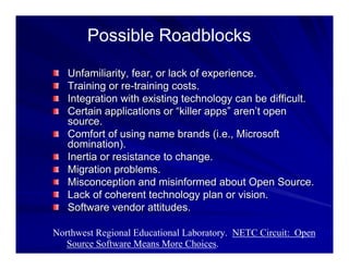 Open Source in Higher Education