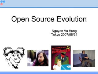 Open Source Evolution ,[object Object],[object Object]
