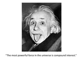 To be an investor, to take advantage of compound interest, it used to be pretty difficult