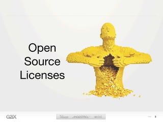 Open
 Source
Licenses


           3
 